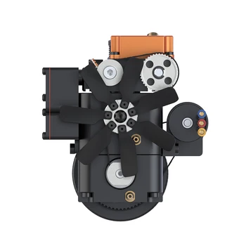 

Toyan Four Stroke Methanol Model Engine with Water-cooled Channel for 1:10 1:12 1:14 RC Car Boat Airplane - FS-S100(W)