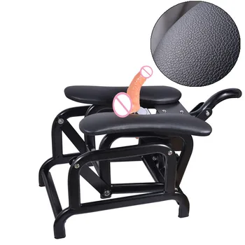 Sex Chair Furniture Vibrators Toys for Women Men Couples 18+ Adults Games Dildo 20CM Telescopic Metal Frame SexShop Masturbator 5