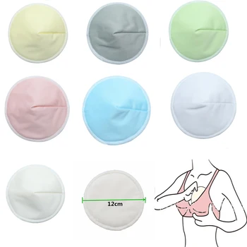 

2PCS Nursing Breast Pads Washable Breathable Absorbency Breast Pads Anti-overflow Maternity Nursing Pad Baby Feeding Nursing Pad
