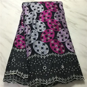 

newarrival Swiss Voile Lace In Switzerland With Stones 5yards Nigerian African Lace Fabric For Party F16JN052