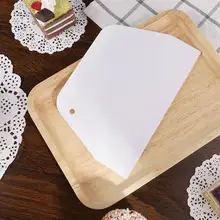 BESTONZON 2 шт. скребок для края торта инструмент для украшения скребков резаки гладкий набор инструментов