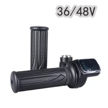 

Electric E-Scooter Bike Bicycle 36V-48V LED Display Throttle Handlebar Grip E-Scooter Bike Speed Control Knob E-bike Accs