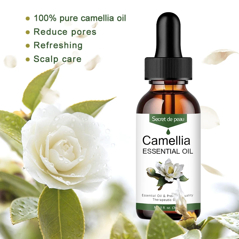 SDP натуральное эфирное масло камелии удаление морщин предотвращение выпадения