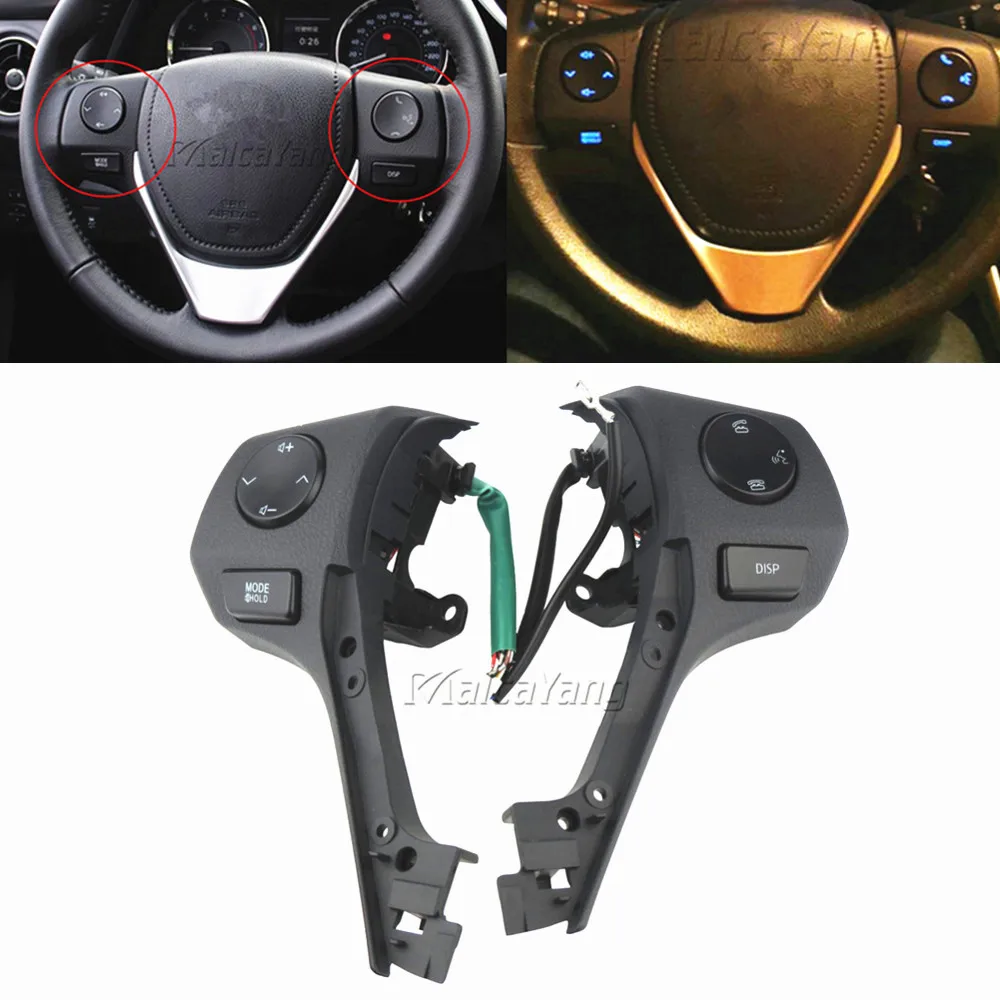 84250 02560 кнопки Bluetooth телефон Рулевое колесо Кнопка управления звуком для TOYOTA Corolla