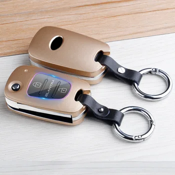 

High Quality Car key case 2 BTN For Kia RIO K2 K5 ceed Sportage Sorento Picanto For Hyundai i20 i30 i35 iX20 iX35 Solaris Verna