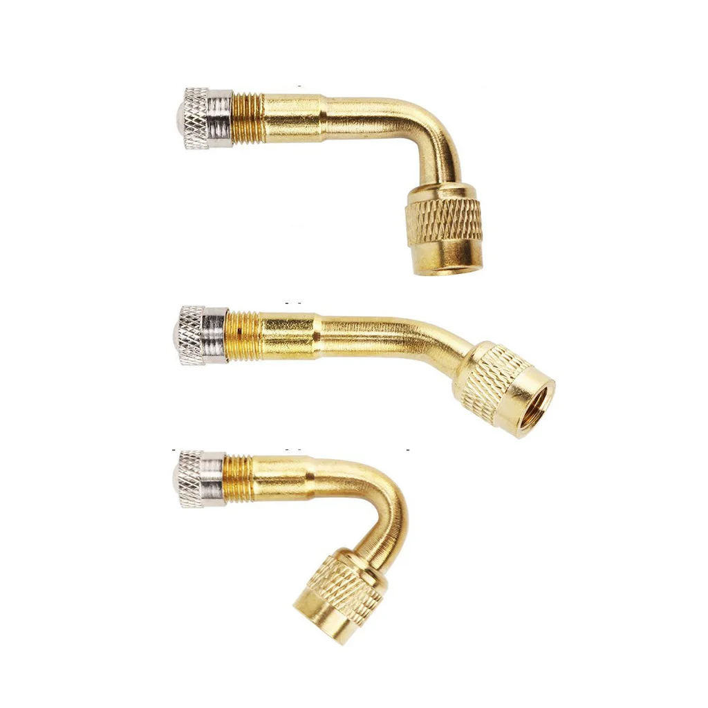 Велосипедный мотоцикл латунный клапан металлический удлинитель надувной удлинитель 45 °/90 °/135 °