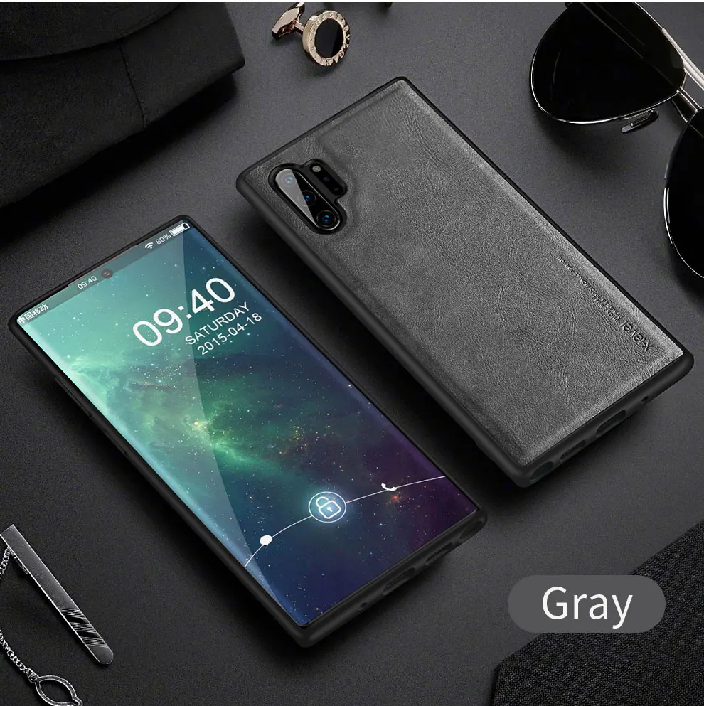 Кожаный чехол X-level для samsung Note 10 Plus, мягкий силиконовый чехол для задней панели телефона samsung Galaxy Note 10, чехол для Note10 Plus