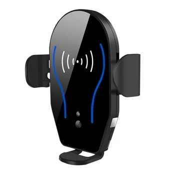 

Car Air Vent Automatic Clamping Clip Phone Holder Wireless Charging Mount Bracket Charger for Smartphone TD326
