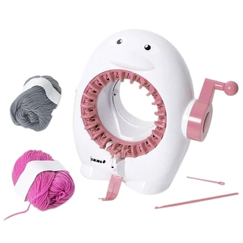 

New Children's DIY Penguin Vertical Knitting Wool Knitting Machine