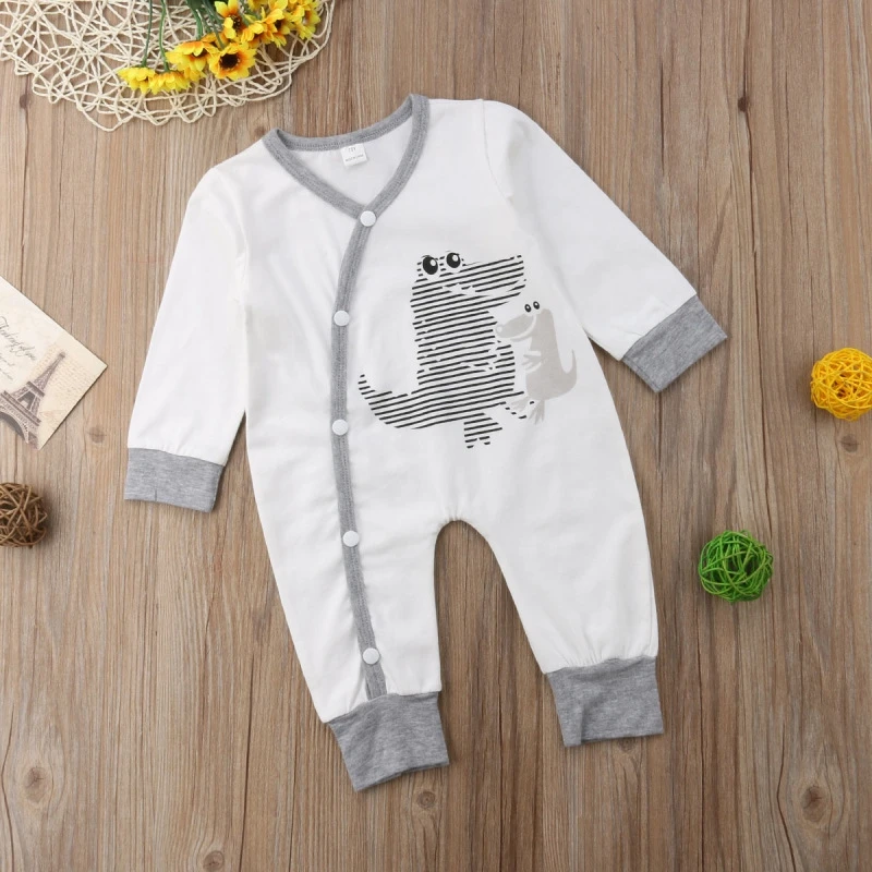 

Autumn Fashion Newborn Toddler Infant Baby Boys Girls Romper Long Sleeve Jumpsuit Playsuit Infant Outfits Cartoon Clothes43