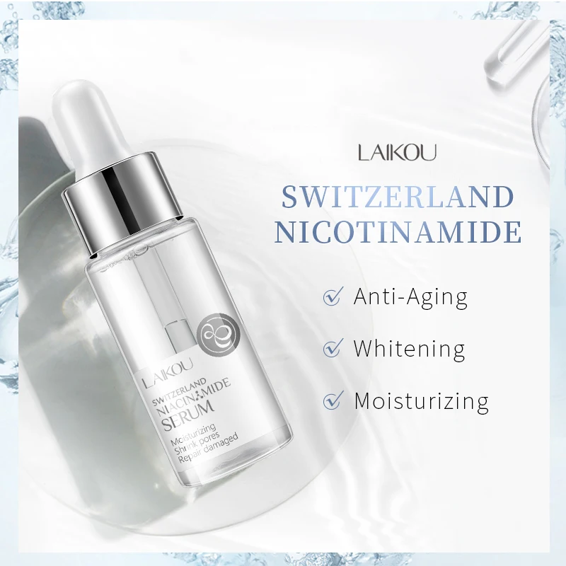 Nicotinamide Serum Skincare Acne-Removal Antiaging Hyaluronic-Acid Switzerland Laikou