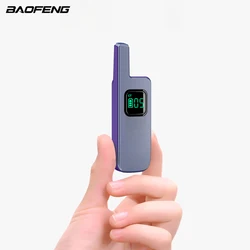 Baofeng – Mini talkie walkie Portable M1/M2 UHF 400 470MHz, 2 pièces, émetteur récepteur d'appel 5000, chargeur USB pour Radio bidirectionnelle 888S 