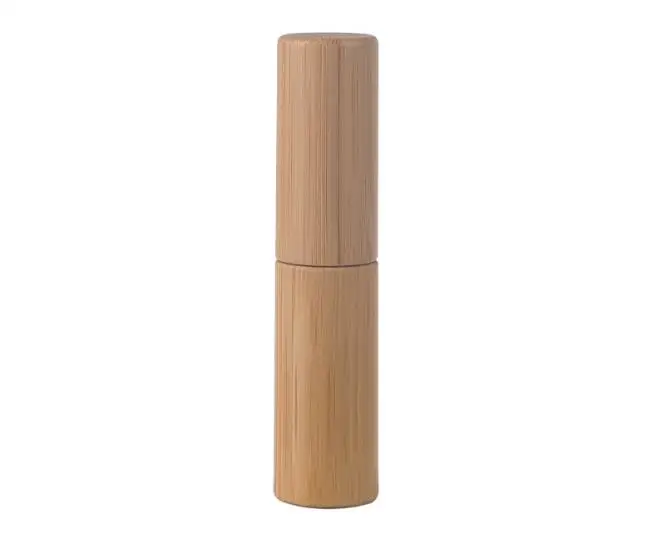 10pcs/lot DIY Bamboo Empty Lip Gross Container Lipstick Tube Container Lip Balm Tubes Bamboo Lipstick Tube