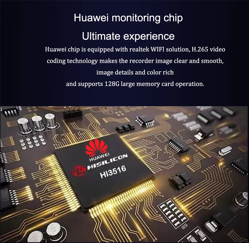 Huawei monitoring chip