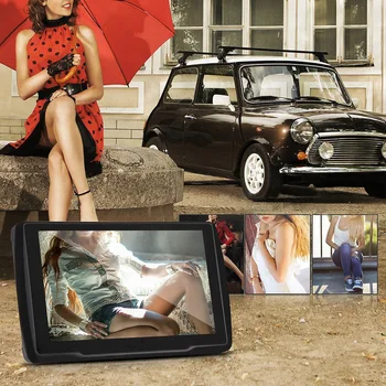 

Car GPS Navigation with Wifi 5 inch Display Traffic and Maps Smart Routing Destination Prediction and Road Trips