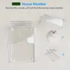 Waterproof Outdoor Transparent Cover for Wireless Doorbell Home Door Bell Ring Button Double-Sided Tape Transmitter ► Photo 2/6