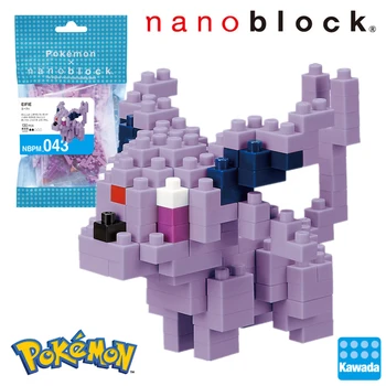 

New Nanoblock Pokemon Espeon NBPM-043 Small Grain Miniature Diamond Building Block Adult Construction Toy