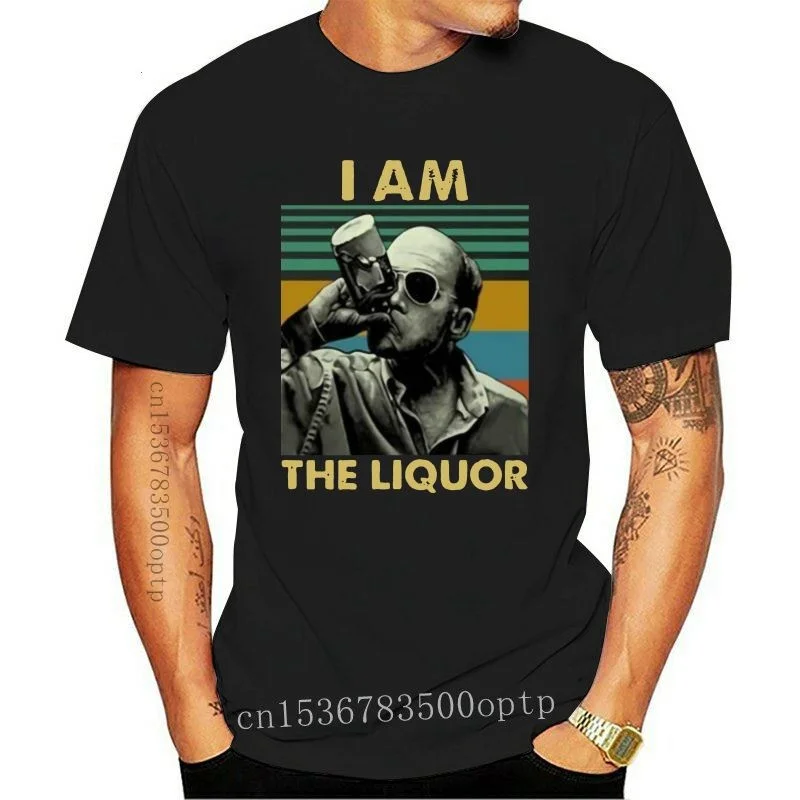Винтажная футболка с надписью New Jim Lahey I Am The Ликер | Мужская одежда