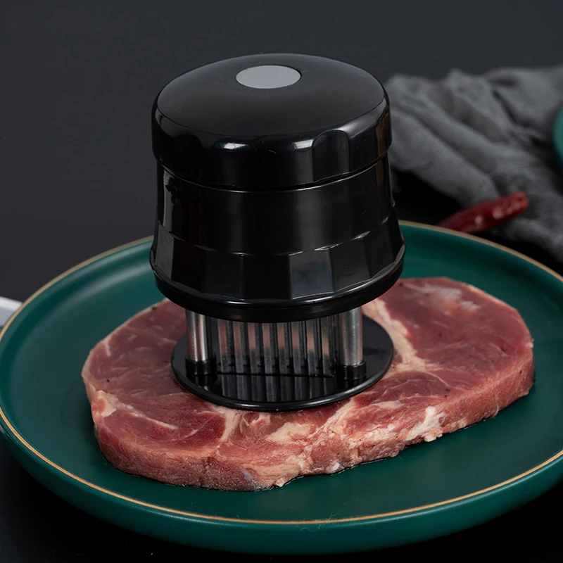 56Needles Meat Needles Household Stainless Steel Lobster Eating Steak Tenderizer Broken Rib Garish Cutter Hammer Kitchen Gadget