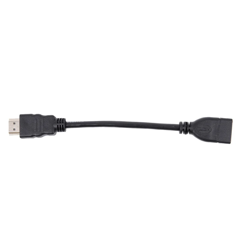 Hdmi мужчин и женщин удлинитель кабель короткий и удобный для Google хром литой, огонь ТВ палку, Roku палку подключения к ТВ