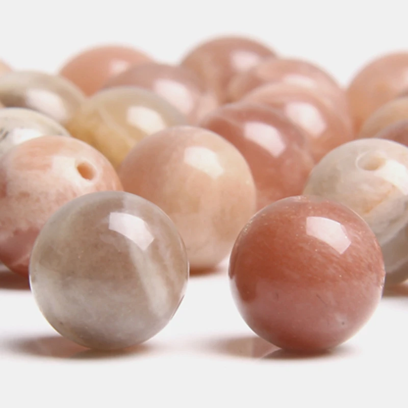 Бусины Из Натурального оранжевого драгоценного камня 8 мм 10 мм|Бусины| |