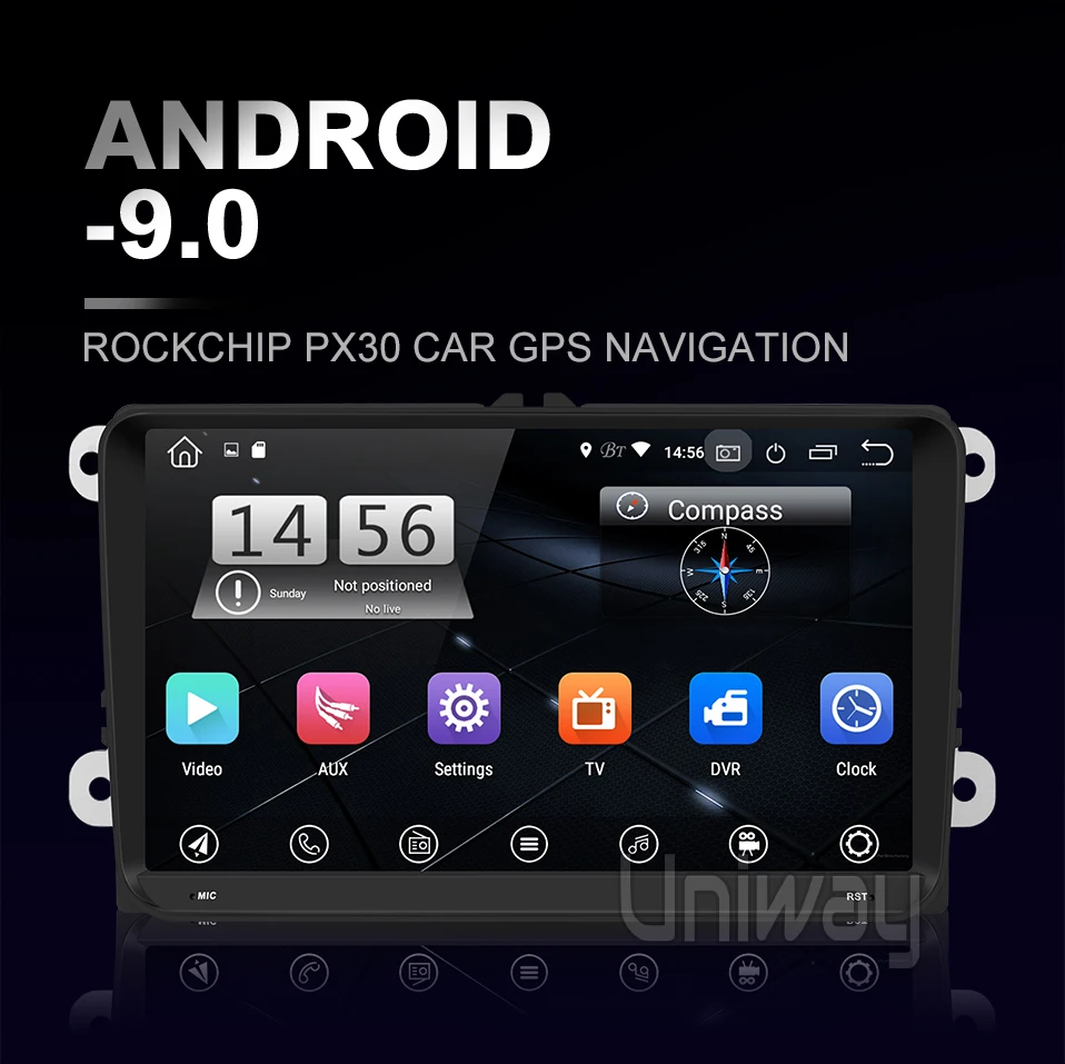 Cheap Uniway PX30 android 9.0 car dvd gps for vw passat b7 b6 golf 5 polo tiguan octavia rapid fabia with gps navigation radio player 0 Cheap Uniway PX30 android 9.0 car dvd gps for vw passat b7 b6 golf 5 polo tiguan octavia rapid fabia with gps navigation radio player 0