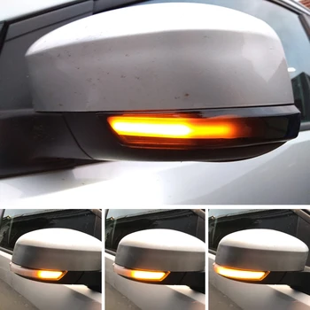 

2pcs Flowing Turn Signal Light LED Side Wing Rearview Mirror Dynamic Indicator Blinker Repeater Light for Ford Focus for Mondeo