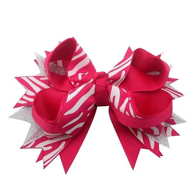 style 5 Adogirl, 10 шт., заколка для волос в полоску с бантами, эксклюзивные аксессуары для волос ручной работы, заколка для волос с четырехлистным клевером - Цвет: style 5