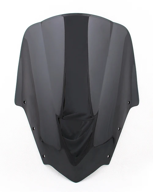 Artudatech лобовое стекло ветровое стекло двойной пузырь для Yamaha FZ1 FZ1S 2006-2011 двигатель мотоцикла лобовое стекло - Цвет: Черный