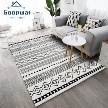 

Hot Simple Modern Living Room Large Area Sofa Coffee Table Blanket Home Bedroom Bedside Non-slip Rug Outdoor Prayer Floor Mat