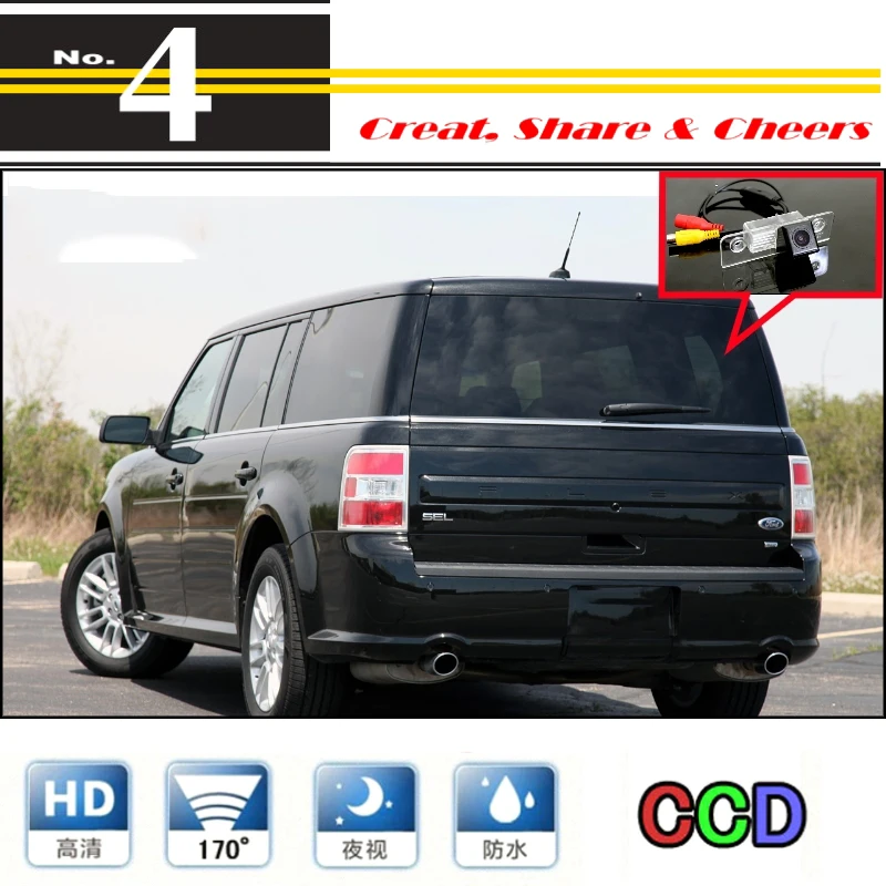 Car Camera For Ford Flex 2009~2014 High Quality Rear View Back UpWaterproof Camera For PAL : NTSC For Tuning | CCD Standard1