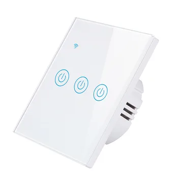 

WiFi Smart Swith 3Gang3Way Tuya/Smart Switch Wall Light Switch WiFi Work with Alex And Google for Voice Control