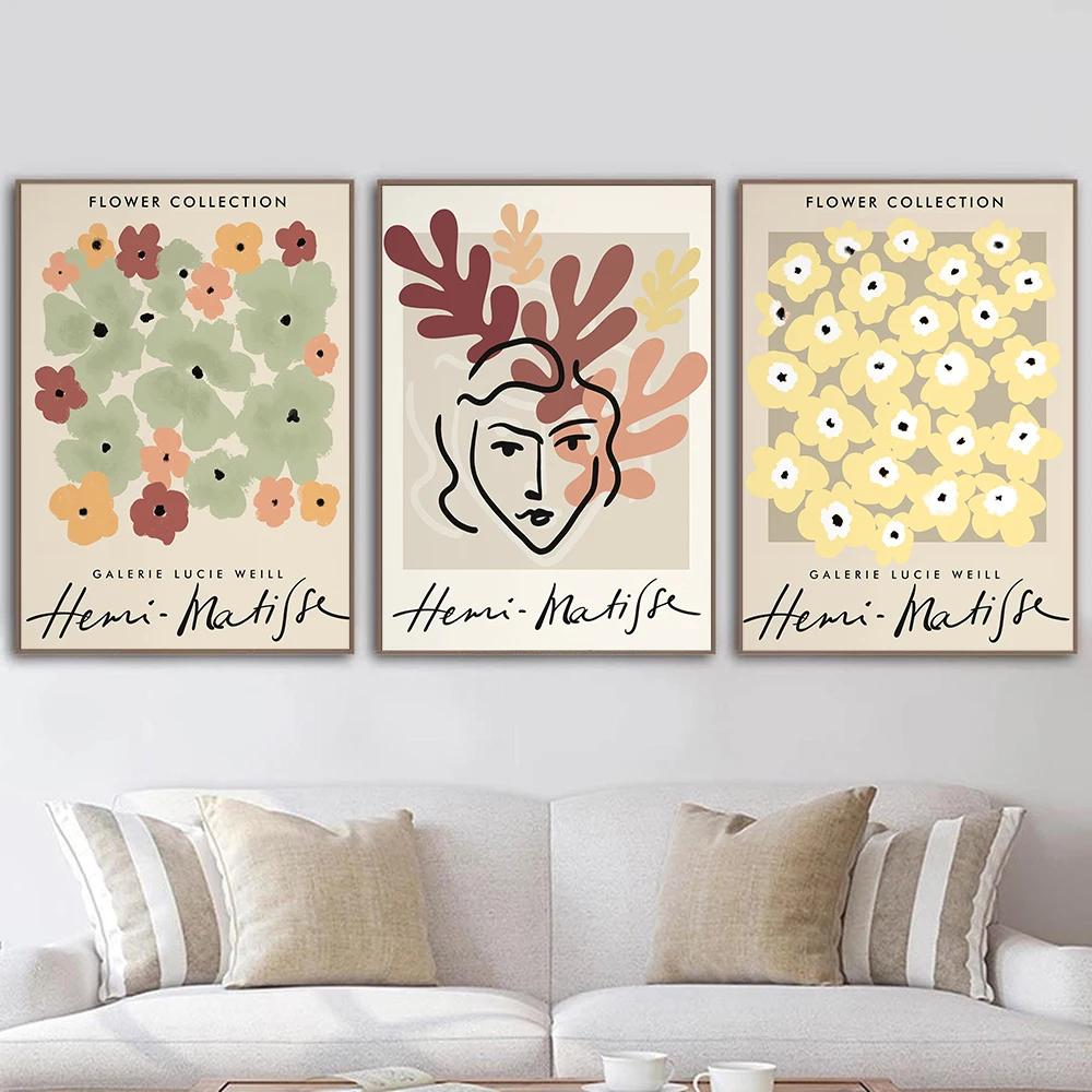

Flower Shop Sign Posters and Prints Florist Gift Flower Coral Collection Nordic Canvas Painting Picture Home Decor No Frame