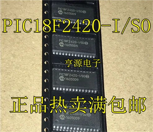 PIC18F2420 PIC18F2420-I/SO лапками углублением SOP-28