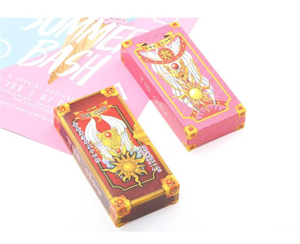 Anime Cardcaptor Sakura Clow Card cosplay prop KINOMOTO SAKURA Card captor  Sakura Cards Tarot A831|Costume Props| - AliExpress