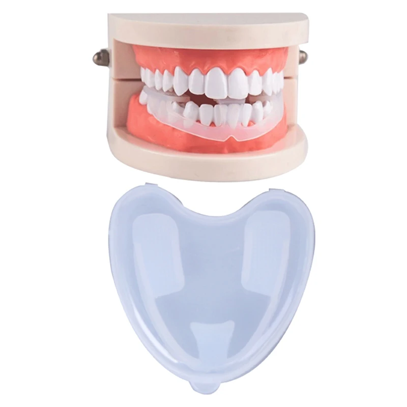 

Bruxism Splint Night Teeth Tooth Grinding+Storage Case Sleeping Aid Tool Dental Health Oral Care Teeth Brace Dental Mouth Guard