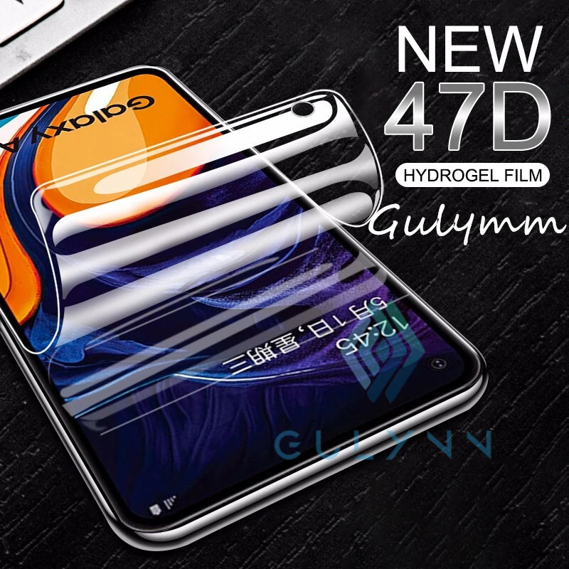 

47D Protective Film For Samsung Galaxy A 10 20 30 40 50 60 70 M10 M20 Hydrogel Film For A2 J4 CoreJ6Plus Transparent Soft Film
