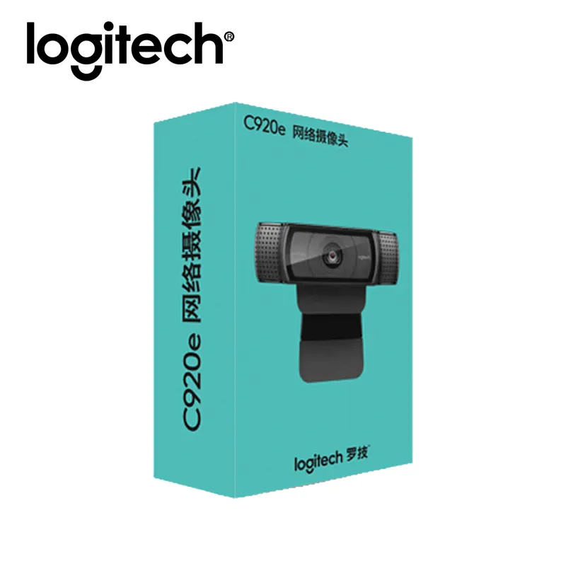 Logitech HD Pro Webcam C920e,Widescreen Video Chat Recording USB Smart  1080p Autofocus Camera Full HD，C920 upgrade version AliExpress