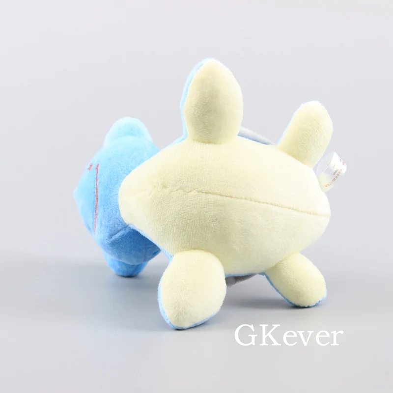 2 шт./компл. аниме Lapras Dragonite плюшевые игрушки куклы обувь для косплея; аниме популярные мягкие куклы детские подарки на день рождения 14-16 см