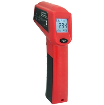 

Digital Infrared Thermometer Laser Temperature Meter Non-contact Pyrometer Imager Hygrometer IR termometro Color LCD Light Alarm