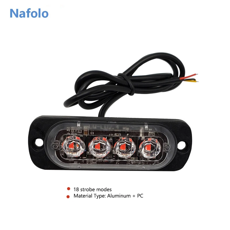 

Led Strobe Lights For trucks SUV Motorcycle Truck Car Accessories Led Emergency Warning Flash Lamp Police Lights