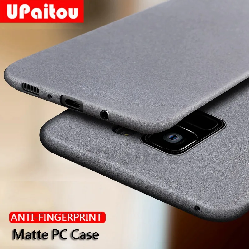 

UPaitou Sandstone PC Case for Samsung Galaxy C9 C7 C5 Note 8 9 10 Pro Plus Hard Plastic Matte Case Anti Fingerprint Cover