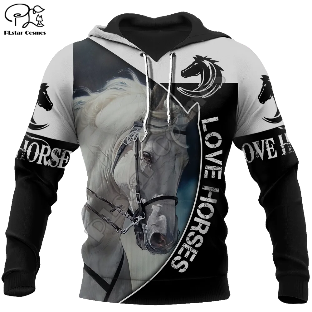 

PLstar Cosmos Animal Horse Tattoo Streetwear Long Sleeves Tracksuit NewFashion 3Dprint Autumn Casual Pullover Zipper/Hoodies A19