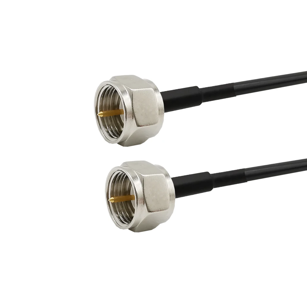 RF F Type male straight to for RG174 Pigtail Coaxial Cable TV Satellite 50ohm | Обустройство дома