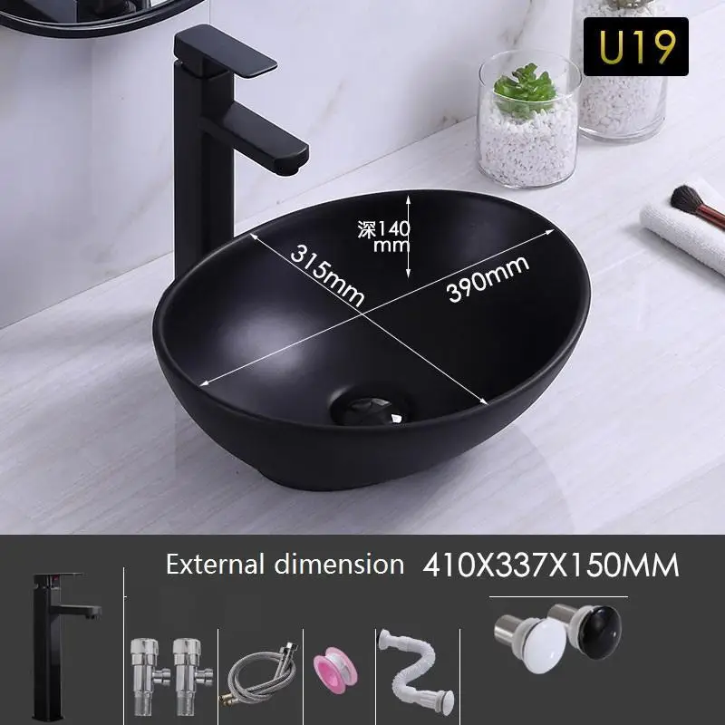 Version I Wastafel Waschtisch миска Lavandino Bacia De Lavagem Bassin Lavatorio Vanity Da Appoggio раковина для ванной Lavabo умывальник - Цвет: Version I