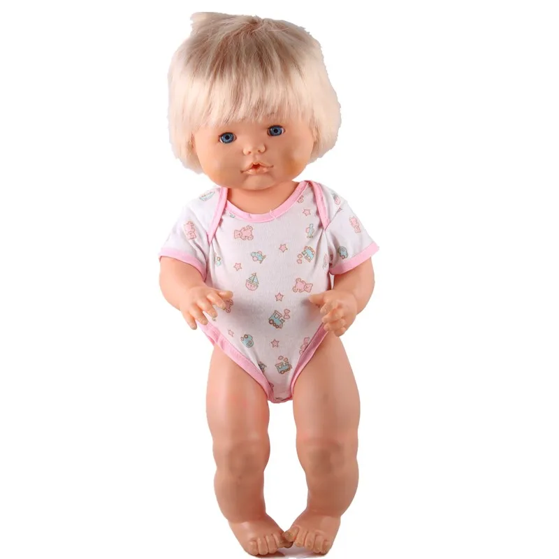 Одежда для кукол 41 см Nenuco кукла Nenuco y su Hermanita Ropa Nenuco Сердце Медведь розовый комбинезон с шапкой для 16 дюймов Nenuco - Цвет: boat jumpsuit
