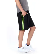 Спортивные прямые летние шорты больших размеров, мужские свободные большие шорты, повседневные шорты для бега, фитнеса, тренировок