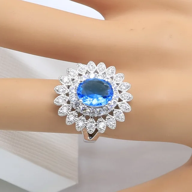 Sky Blue Ring