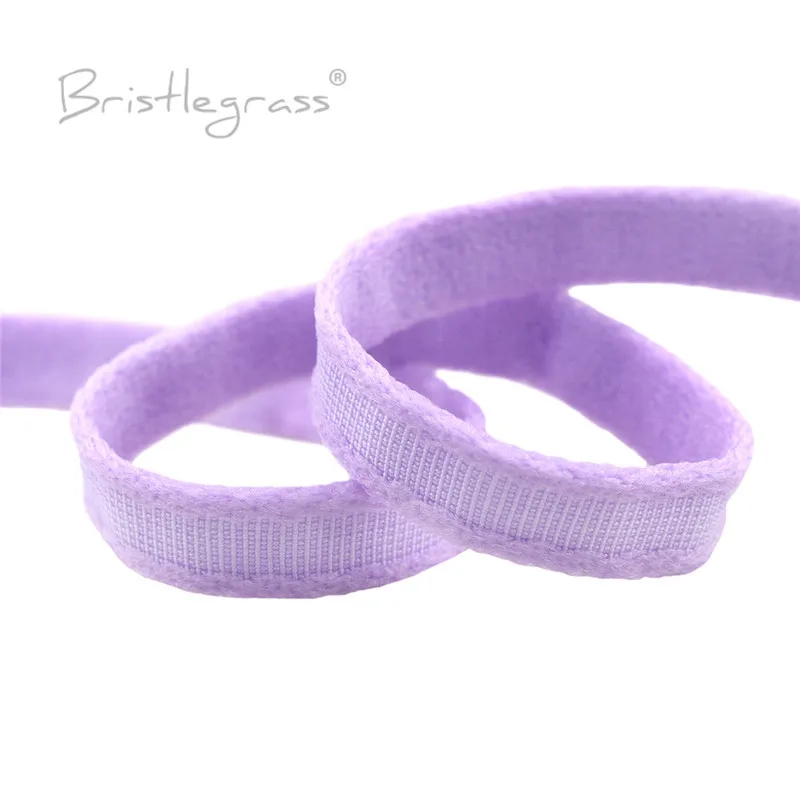 BRISTLEGRASS BH-Bügelgehäuse, elastisches Band, 3/8 Zoll, 10 mm, Nylon-Kanalband, Unterwäsche, Dessous, Nähbesatz, 2, 5, 10, 50, 100 Yard