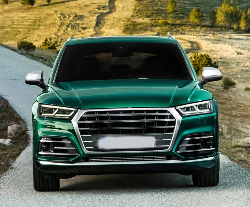 Матовое серебряное зеркало заднего вида для Audi Q7 SQ7 Q5 4M 2016 2017 2018 2019 автомобильное